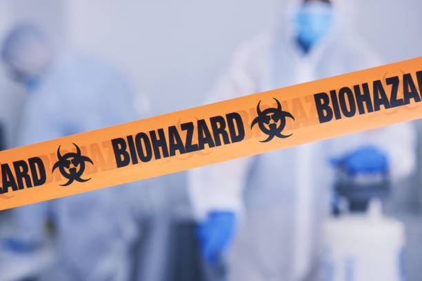 Professional Infectious Disease Decontamination technician working in Fort Worth, TX